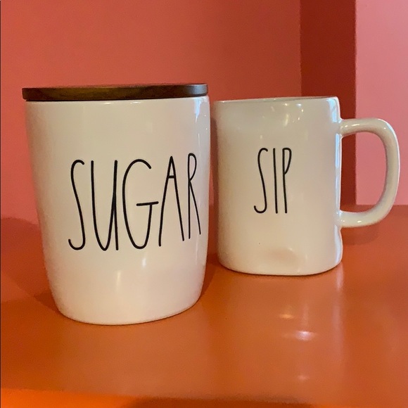 Rae Dunn Other - NWT Rae Dunn sugar canister and cup set